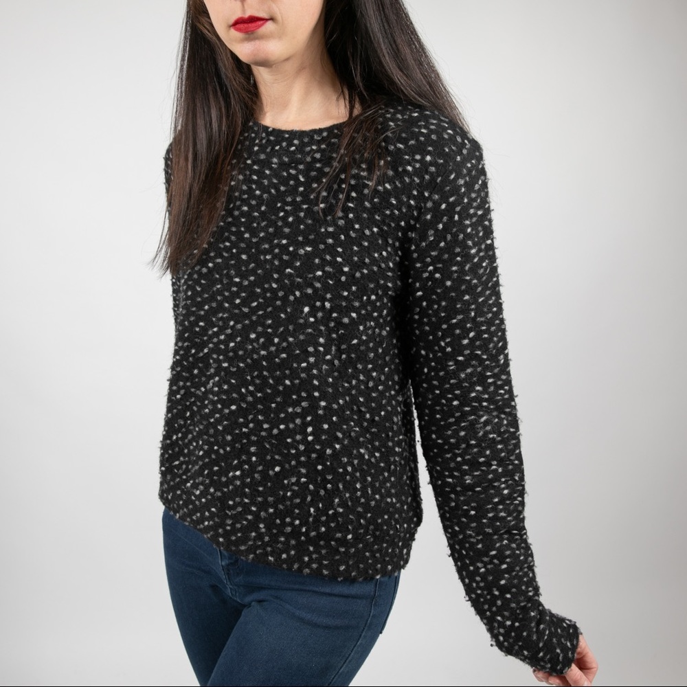 Kate Sylvester 100% wool black sweater / jumper